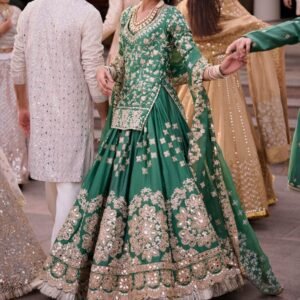 Elegant Green Georgette Embroidery: A Perfect Blend of Style and Comfort